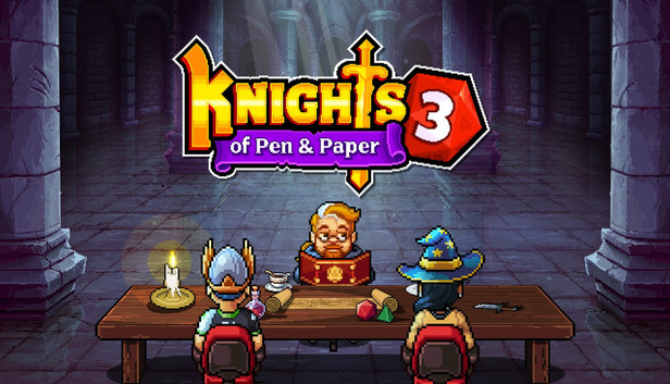 Knights of Pen and Paper 3 - Steam Knights of Pen and Paper 3 - Steam