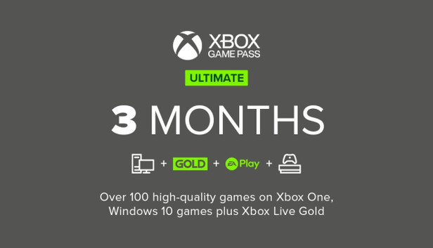 Xbox Game Pass Ultimate 3 Months - Microsoft Store