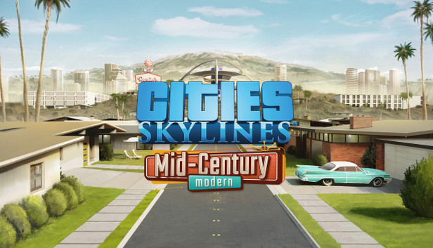 Cities: Skylines - Content Creator Pack: Mid-Century Modern - Steam