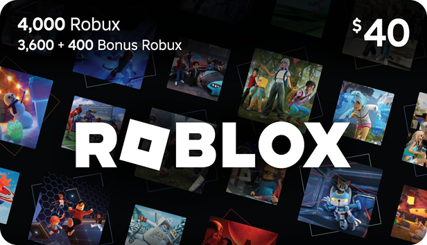 Roblox Card - 4000 Robux [Digital Code]