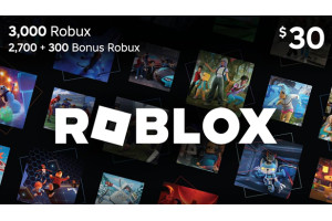 Roblox Card - 3000 Robux [Digital Code]