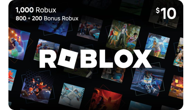Roblox Card - 1000 Robux [Digital Code]